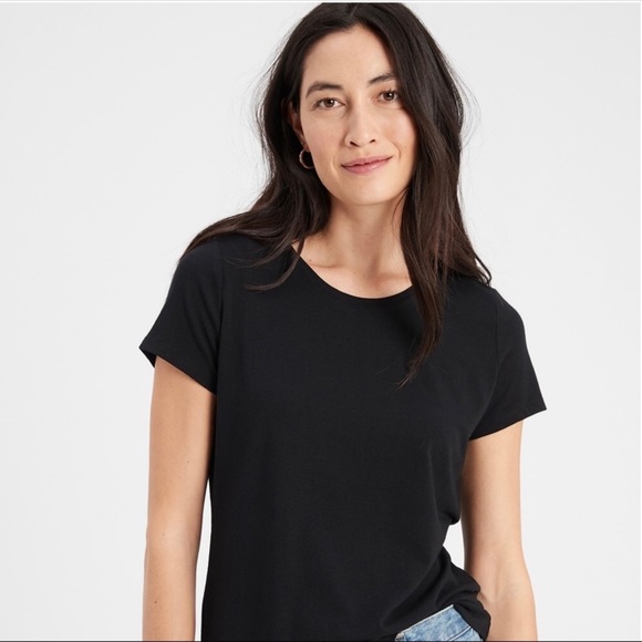 BANANA REPUBLIC PIMA COTTON CREW NECK T-SHIRT - Picture 1 of 3